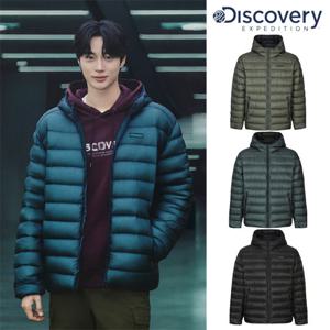 디스커버리 남성 올버트 후드 구스다운 경량패딩 (DMDJ7I056)