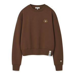 와키윌리 우먼스 릴리와펜 크롭 맨투맨 B1 WA2503CR51 BR NA OT PI