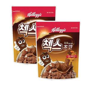 [켈로그] 오곡으로 만든 첵스초코 1.2kg 2개