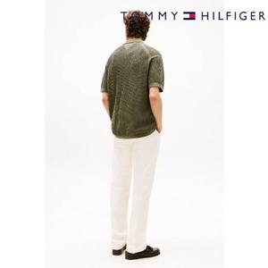 [타미힐피거] 스트럭처 오픈 셔츠 가디건 (T12F6KCD330MT1_PLI)