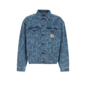 CARHARTT WIP Printed denim Duck Helston Jacket I033766 2I235