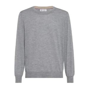 25 FW Brunello Cucinelli 엘보 패치 스웨터 M2400150YCXO02 TP442690739