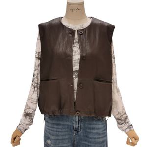 [에이지도르]라운드 조끼 (ALFIAUE175L)