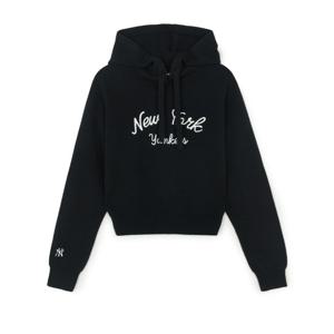 [MLB] (3FKPV0454-50BKS) 여성 바시티 후드 스웨터 풀오버