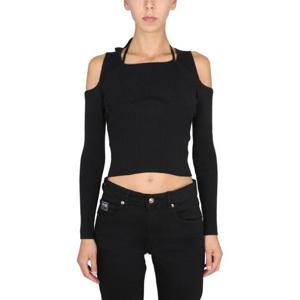 베르사체 반팔 티셔츠 73HAFM30 CM01G899 BLACK