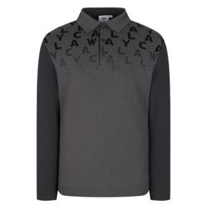 M 캘러웨이골프긴팔 PQC CMTY24W503_DG 남성 겨울 니트 MIX 티셔츠