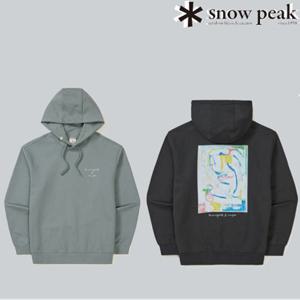 스노우피크 택가 119000 S24SMFHD52 마이큐 후드 티셔츠