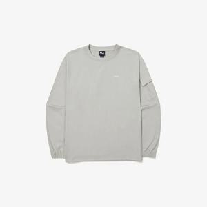 휠라긴팔티 GQT FS2POG3103X-LGY 스트레치 우븐 포켓 맨투맨