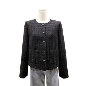 [비지트인뉴욕]버튼 포인트 트위드 자켓 VBAJK2A1
