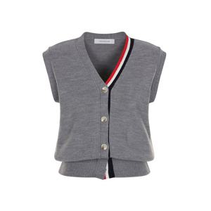 예시카 프렌치 브이넥 니트 베스트 YJ9KV524