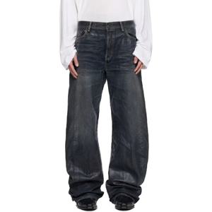 아크네 청바지 블랙 루즈 핏 2006M 데님 진 252129M186038