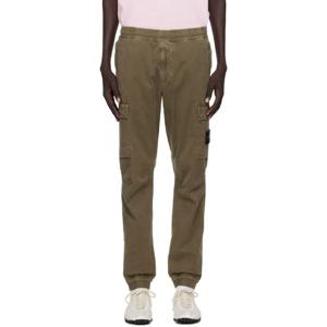 스톤아일랜드 카고팬츠 그린 3100033 스트레치 오가닉 트윌 코튼 카고 팬츠 252828M191007