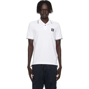 스톤아일랜드 폴로셔츠 화이트 2200007 피케 폴로 셔츠 252828M212006