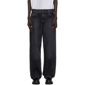 아크네 청바지 블랙 루즈 핏 1991 토지 데님 진 252129M186012