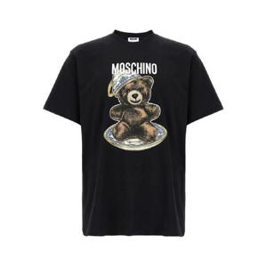 모스키노 테디 프린트 티셔츠 V071652411555