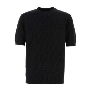 펜디 FF 패턴 반소매 스웨터 FZX051AUW0