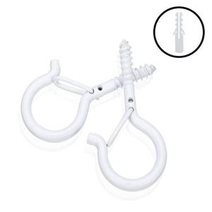 천장 벽 고정 고리 걸이 나사 볼트 못 10P M11576 천장후크 천장고리 고리나사 천정후크 후크고리나사 고리나사못 천장고리나사 천장나사