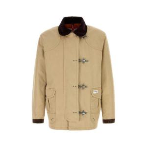 FAY Beige canvas jacket MAM1351148LXQ2 C003