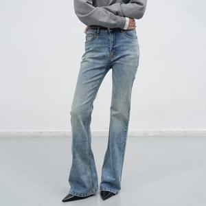 WOMAN 부츠컷 워싱 데님팬츠 [LIGHT BLUE] / WBE3L11509