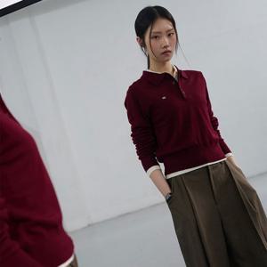 WOMAN 울 라이트 카라 풀오버 [3COL] / WBE3L05528