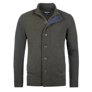 바버 남자 Elbow Patch 가디건 MKN0731GN73