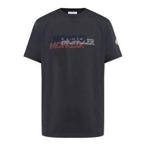 몽클레어 반팔 티셔츠 K20918C0005589AZ9 778 NAVY