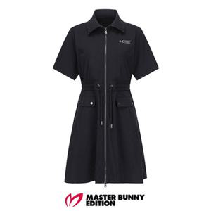 [마스터바니에디션] (421E3JO101) 여성 반팔 집업 원피스 속바지