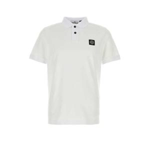 스톤 아일랜드 폴로 티셔츠 220000517 V1001 White