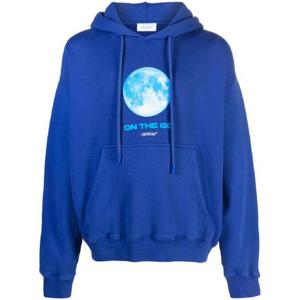 25 FW 오프화이트 문 프린트 오가닉 코튼 후드티 OMBB085F23FLE0136984 TP432058230