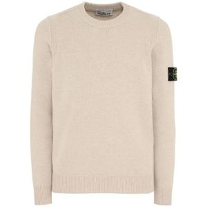 스톤아일랜드 울 혼방 크루넥 스웨터 82I-3FL051