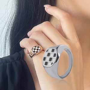 체크 애끼 반지(7호,13호) RA0694