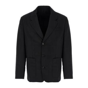 프라다 울 블렌드 싱글브레스트 블레이저 UGM334SOOO13L5 F0002