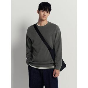 [빈폴멘] 캐주얼 니트라이크 라운드 풀오버  카키 (BC5X41C01H)