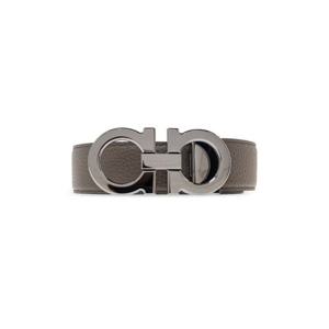 25 FW 페라가모 퓨어 카프스킨 간치니 Gancini 리버시블 버클 벨트 679710785973