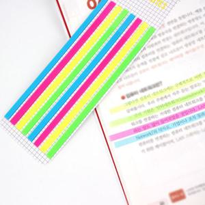 책갈피 밑줄 롱인덱스 형광 밑줄인덱스 형광펜스티커 형광인덱스 롱인덱스 북마크