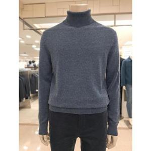 바쏘옴므 세이브존05 블루목폴라울혼방긴팔니트 WSY4WN92ABU