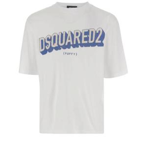 디스퀘어드2 반팔 티셔츠 S74GD1445D20020100 White