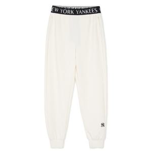 MLB바지 GQC 3FPTBA244-50CRS 여성 베이직 럭슬레저 하이웨이스트 조거팬츠 NY