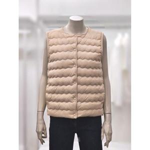 프렐린 세이브존02 라운드넥오리털패딩조끼 RJJ254S10