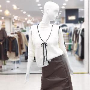 abfz sh06 큐티 브이 리본 조끼 니트 SLBHZ4V34K