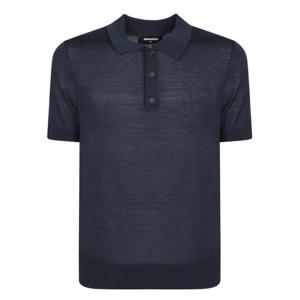 디스퀘어드2 반팔 티셔츠 S74HA1433 S18310 477 Blue