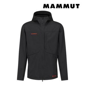 [마무트]얼티메이트 VIII 소프트쉘 후드 자켓 남성 25주년 M11E6FT015_BK