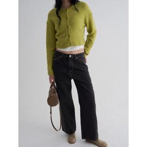 (355921LPH5) [에잇세컨즈] 배기핏 데님  블랙