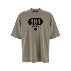돌체앤가바나 반팔 티셔츠 G8PB8TG7M3MN0634 Gray