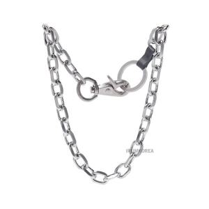 [아워레가시] FW25 공용 라돈 니켈 체인 목걸이 OB2198LM
