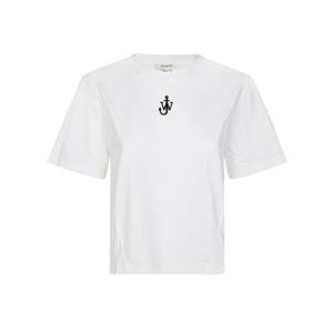 JW앤더슨 반팔 티셔츠 JT0259PG1715 001 BIANCO
