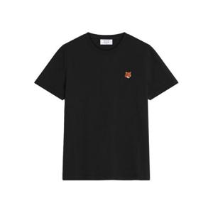 메종키츠네 폭스 헤드 레귤러 티셔츠 PW00113 KJ7026P199 Black