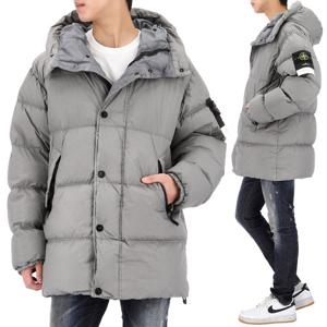 25FW 스톤아일랜드 와펜 패치 크링클랩스 후드 롱 패딩 K2S154100012 S0A23 V006B