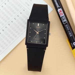 카시오 MQ-38-8A 저소음 아날로그 사각 수능 남녀공용 우레탄 시계 c