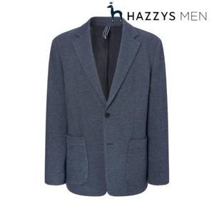 헤지스 남성 (HZJA5D341) 투톤 울 라이크 져지 자켓